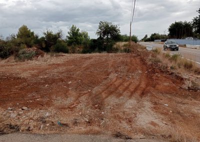 Limpieza de campos y parcelas en Peñíscola
